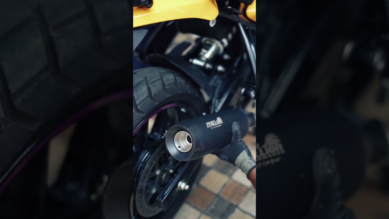 Silver Stallion Exhaust for Guerrilla & Himalayan 450 🚀