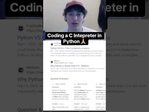 Coding C Interpreter in Python