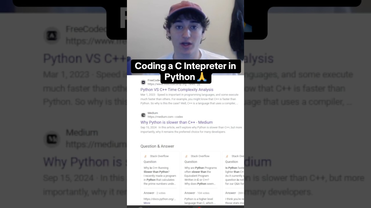 Implementing a C Language Interpreter in Python