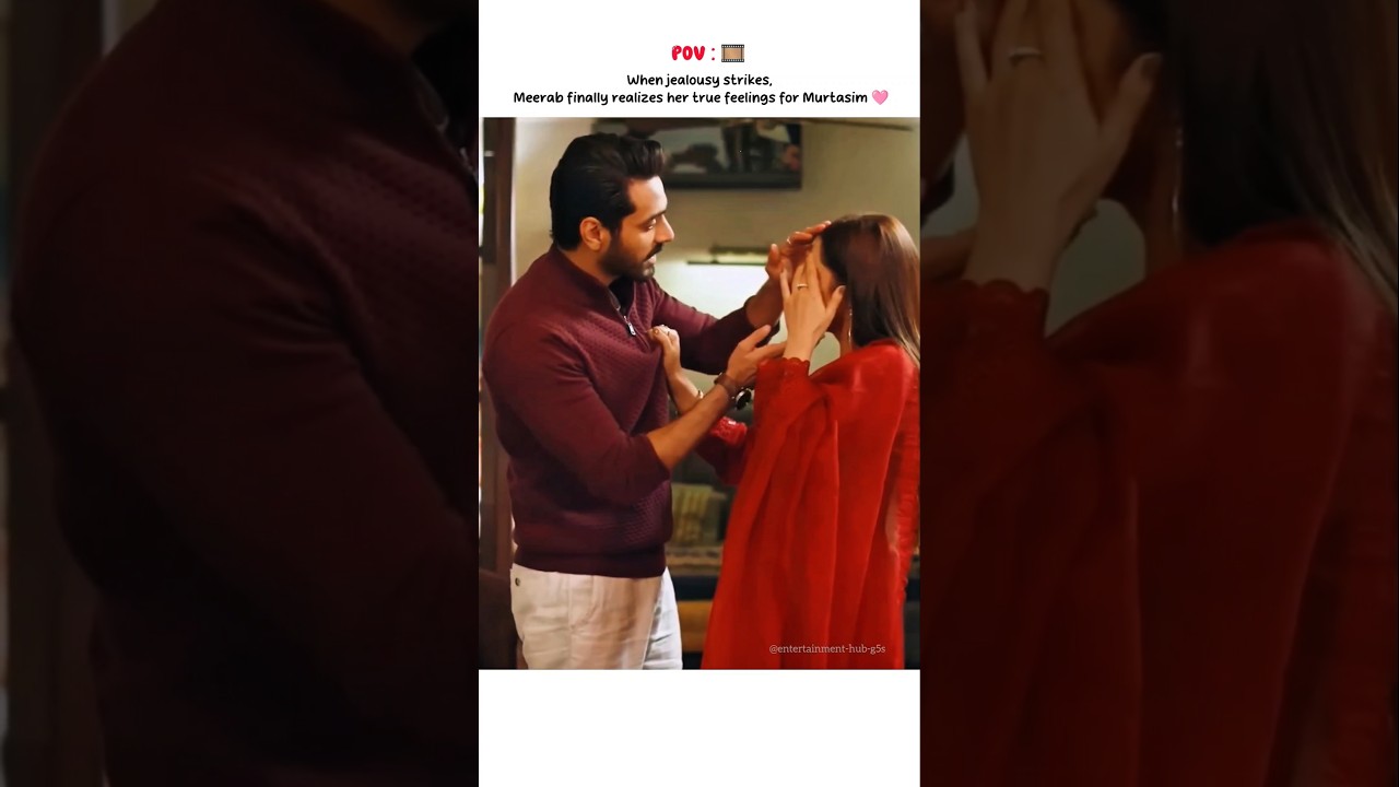 Meerab's Heartfelt Feelings for Murtasim | Terebin Pakistani Drama π