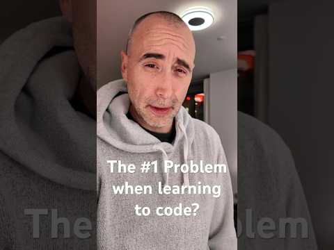 The #1 Problem when learning to code? #unclestef #webdeveloper #mentoring #motivation #codingcoach