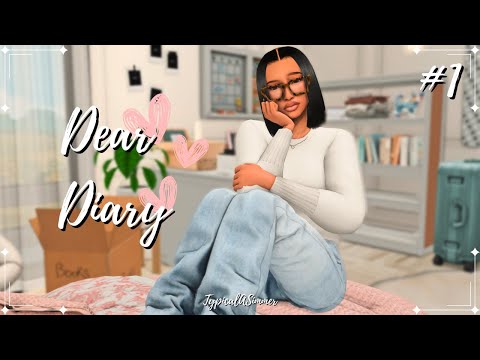 Dear Diary | Sims 4 Let's Play | (Ep 1) Meet Maia 🌸