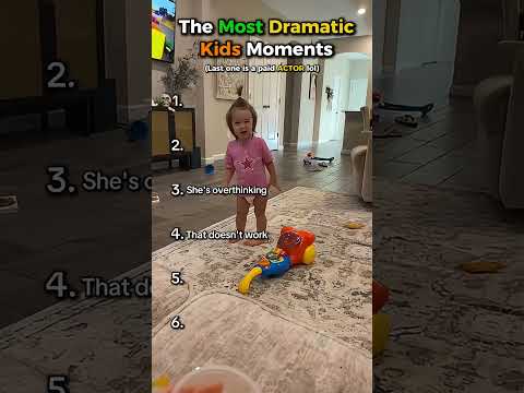 Top 6 Most Dramatic Kids Moments🎭