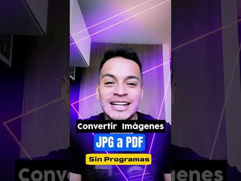 Como convertir JPG a PDF sin programas en Windows PC