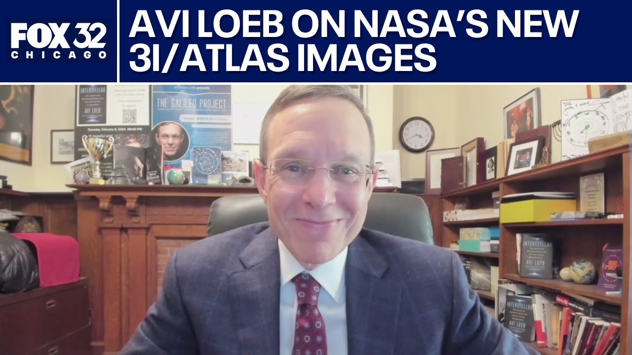 Avi Loeb Reacts to NASA’s 3I/ATLAS Image Reveal