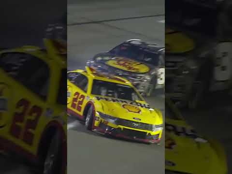 AUSTIN DILLON TURNS JOEY LOGANO TO WIN AT RICHMOND! 👀 #NASCAR #CUPSERIES