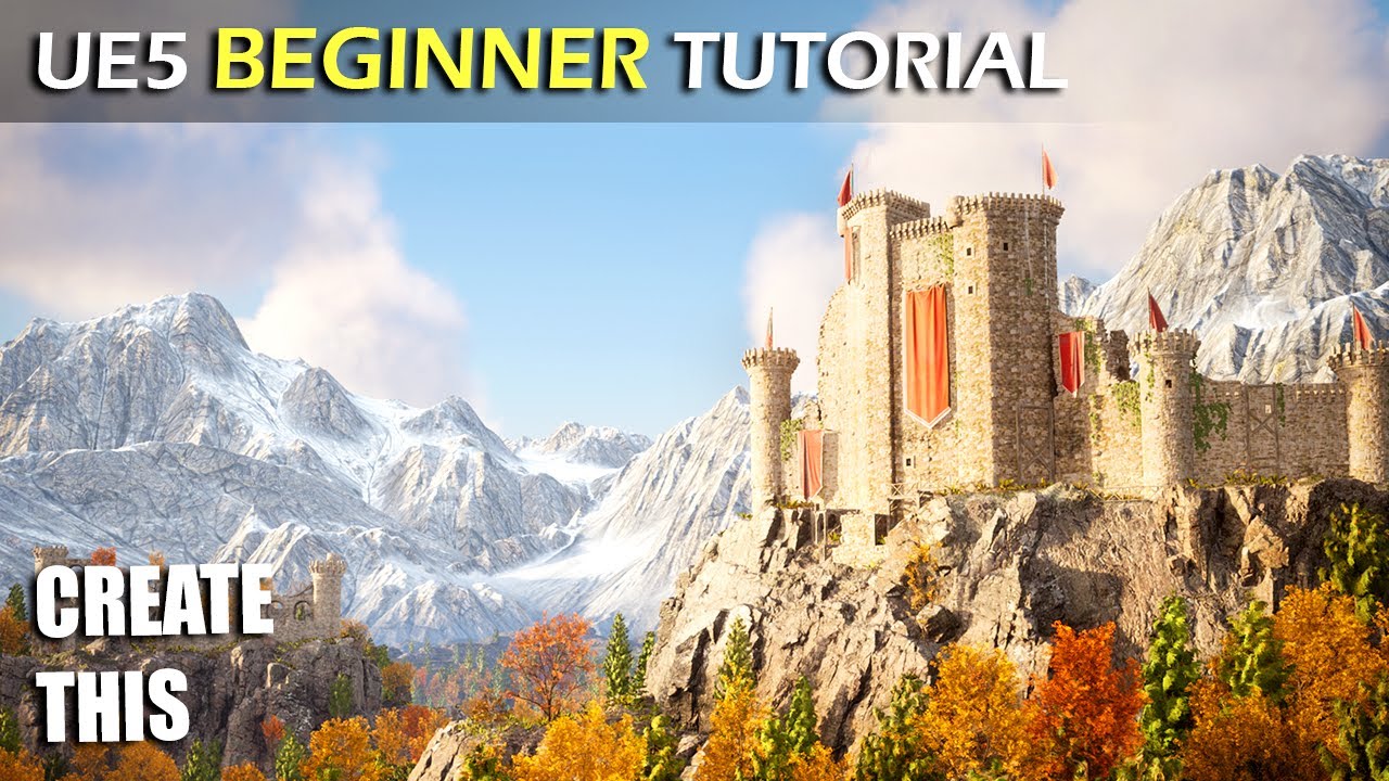 UE5 Beginner Tutorial: Get Started with Unreal Engine 5