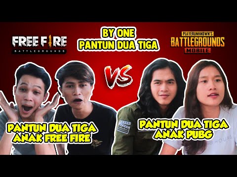 PANTUN DUA TIGA FREE FIRE VS PUBG - ALDI TV
