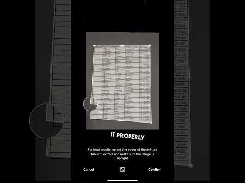Excel trick to transfer data from paper to excel sheet in less than 10 seconds