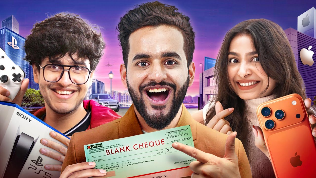 Gave Family a Blank Check with a Twist π