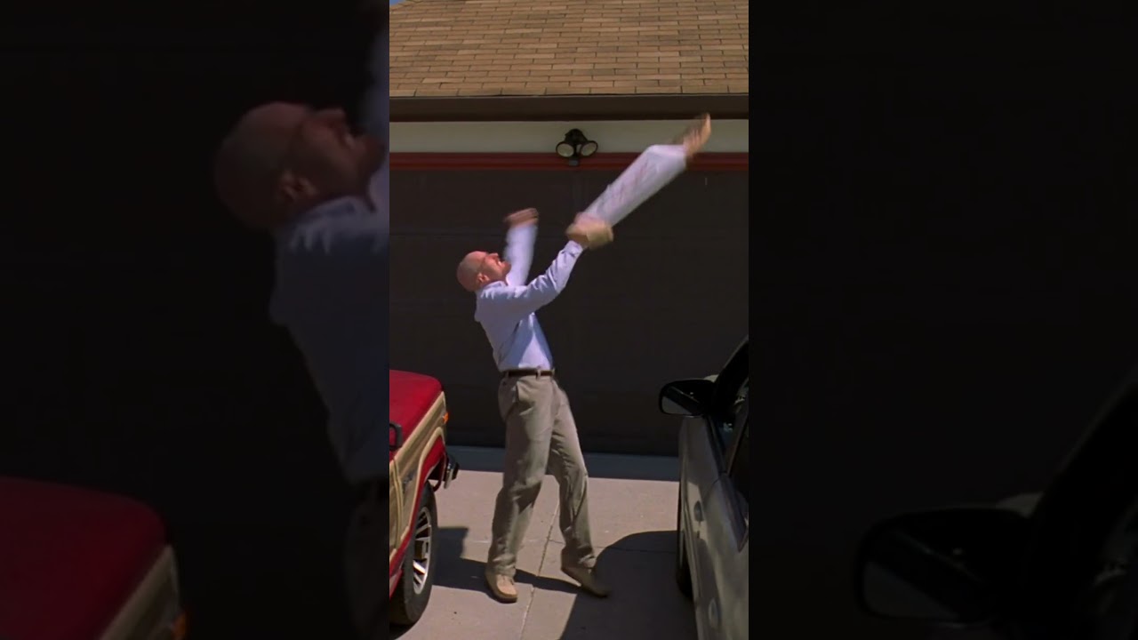 Roof Pizza Scene | Breaking Bad