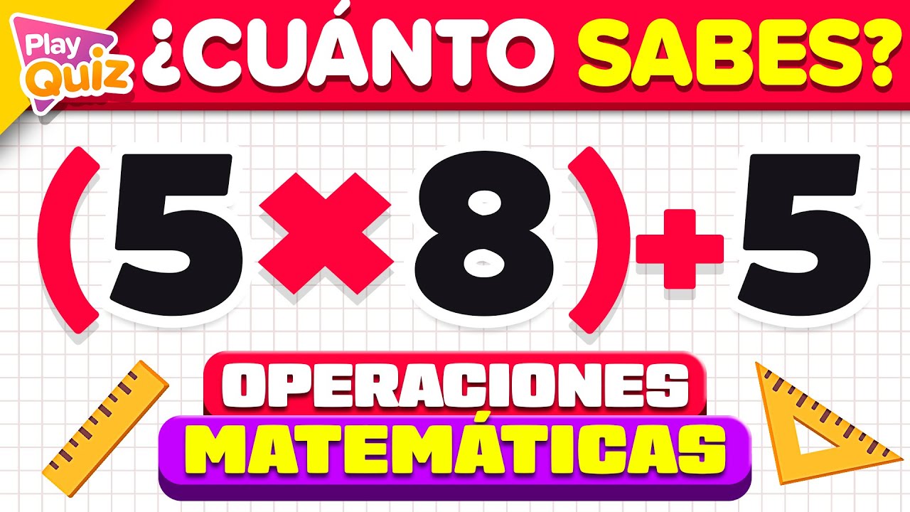 Desafío de Cálculo Mental y Cultura General 🧠 | ¿Cuántas respuestas acertarás?