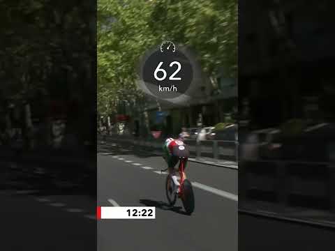 Jaw-dropping speed from Ganna 😮