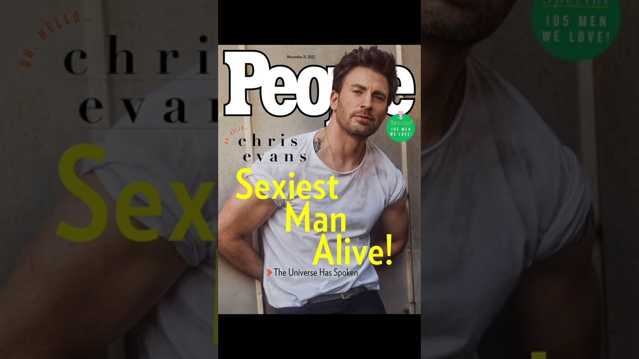 Chris Evans Named PEOPLE's 2022 Sexiest Man 😎
