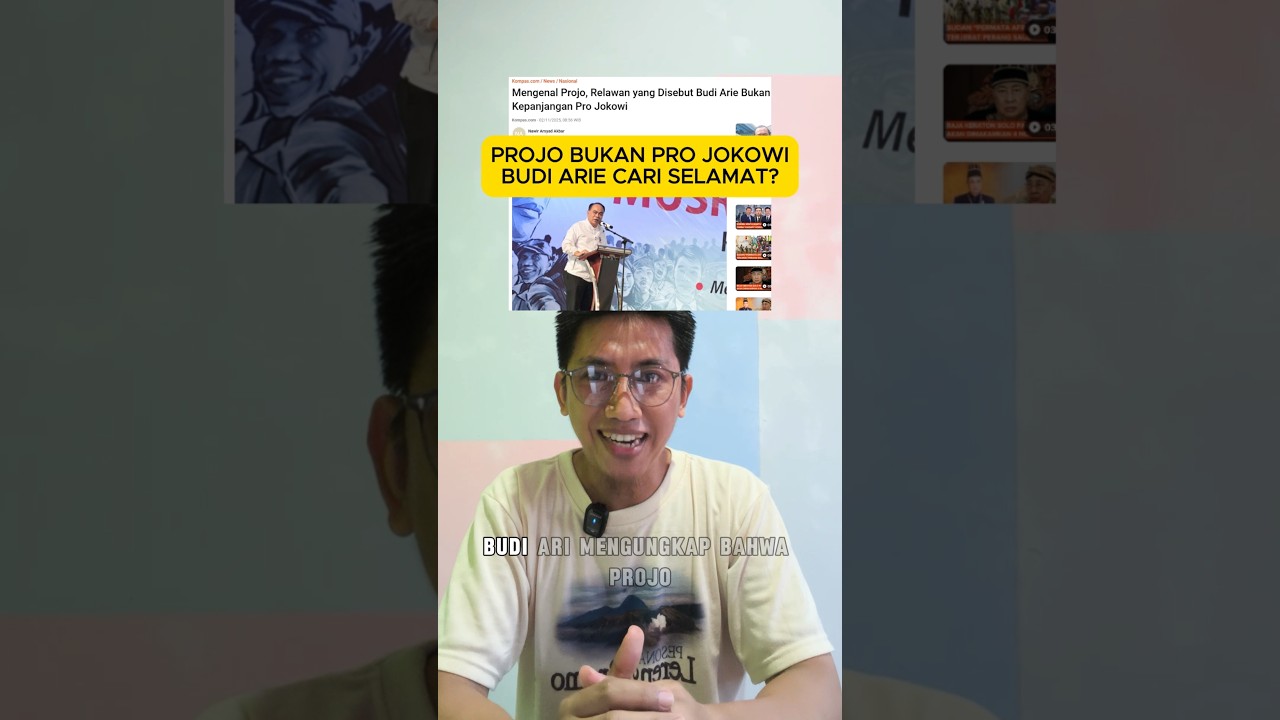 Budi Arie Bamit Projo Bukan Pro Jokowi? 🤔