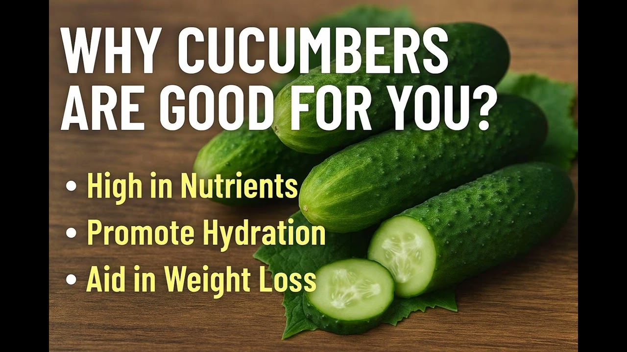 Cucumber: Your Diet's Best Friend π₯