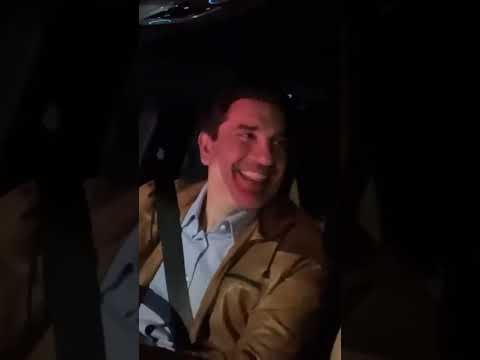 A caminho do show do Paul McCartney! 🚗 #anahickmann #eduguedes #show #paulmccartney