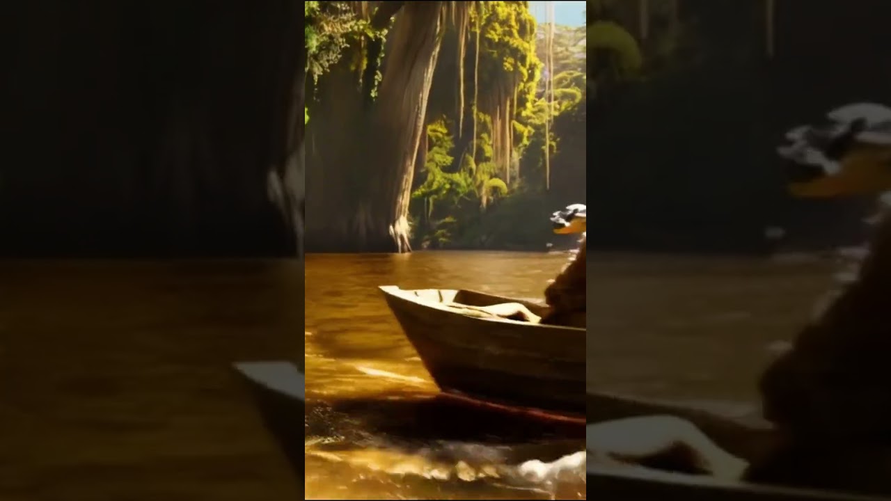 Thrilling Encounter: Escaping a Massive Snake in the River π