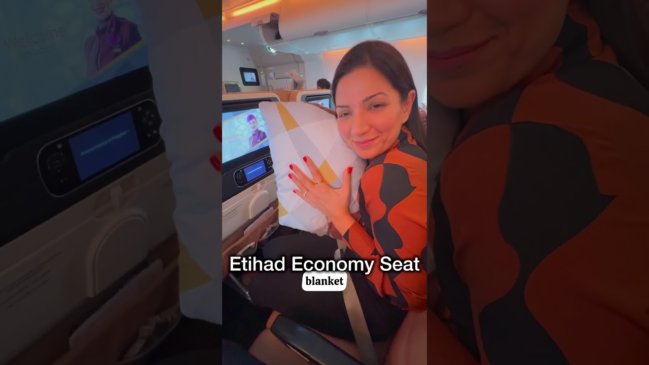 Etihad Airways Economy Seat on Airbus A380: New York to Abu Dhabi ✈️