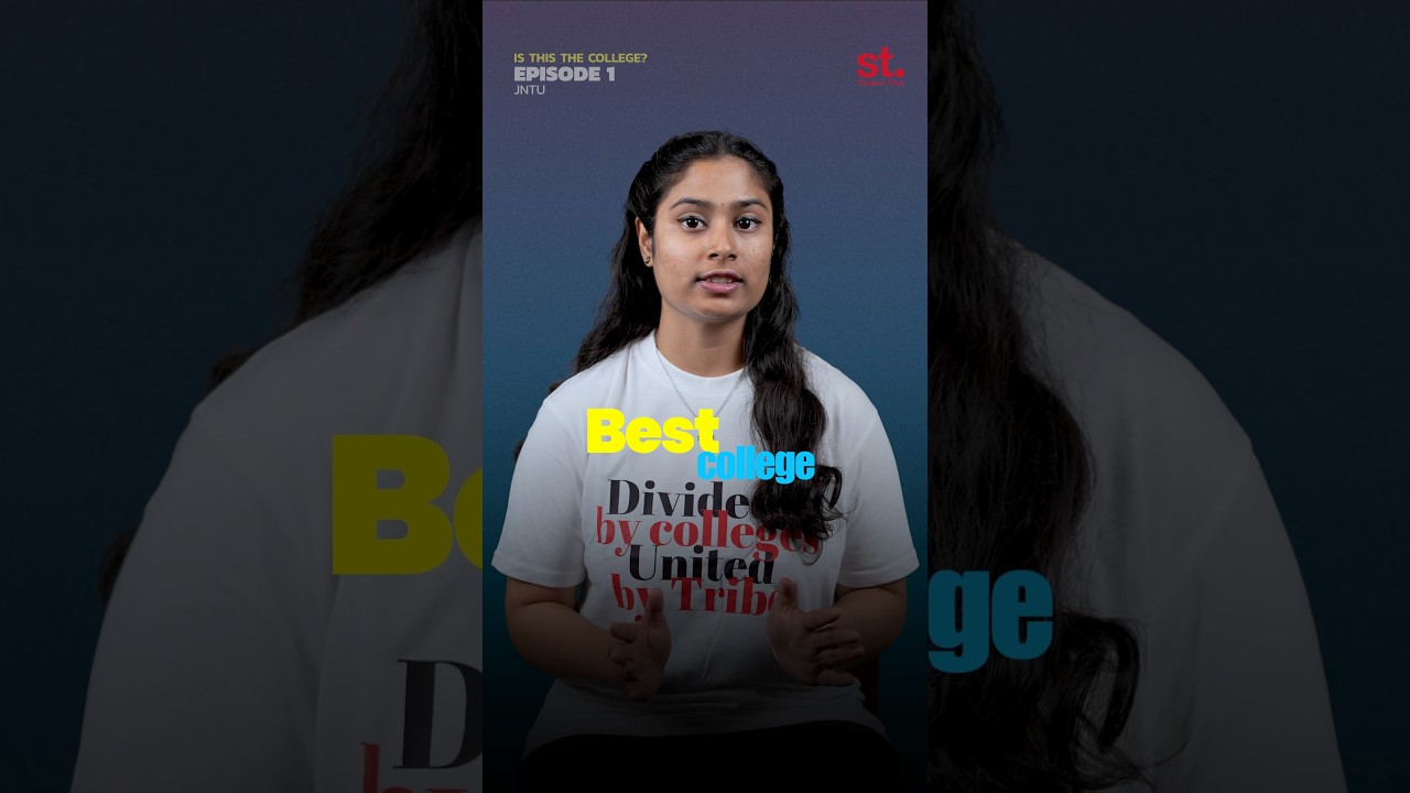 Is This The College? - Episode 1 #JNTU #Collegesearch #studenttribe #CollegeAdmissionGuide