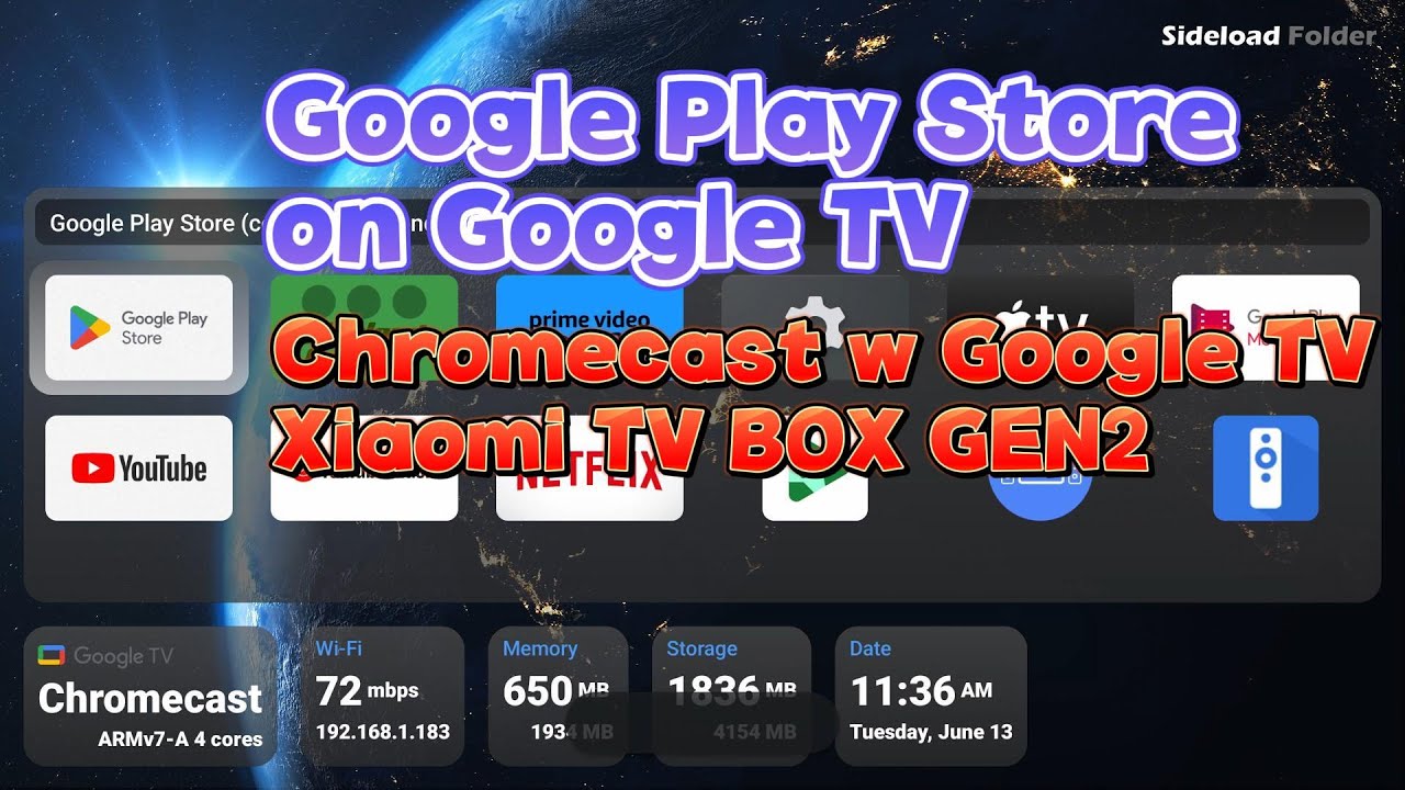 Find Google Play Store on Google TV(XIAOMI TV BOX S GEN2/3rd GEN & Google TV Streamer & SONY BRAVIA)