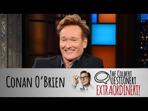 Conan O'Brien Takes The Colbert Questionnaire 🎤