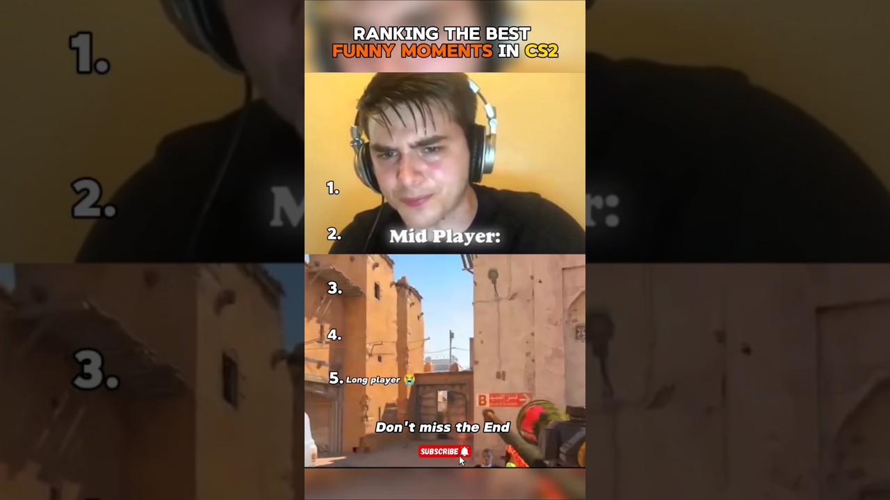 Top 5 Hilarious Moments in CS2 😂