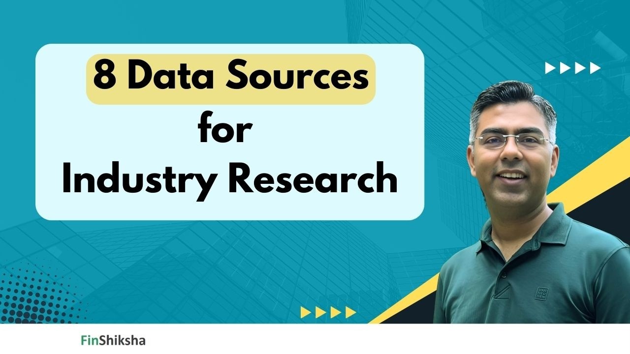 My 8 Go-to Sources to get data for Industry Research