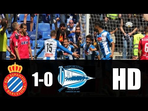 Espanyol vs Alavés 1-0 RESUMEN GOL 2017 HD