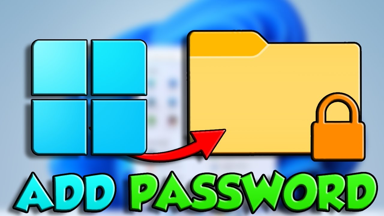 Protect Folders with Password in Windows 10 & 11 π