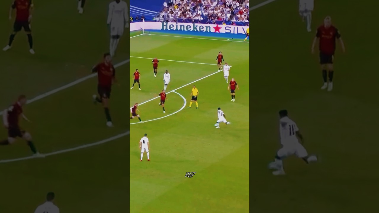 Tchouameni's Stunning Shot vs Man City ⚽