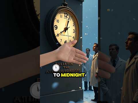 Doomsday Clock 2025: 😳😱  89 Seconds to Midnight — Closest Ever in History   #doomsdayclock #facts