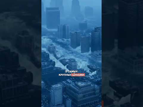 5 самых разрушительных цунами в истории #цунами #катастрофа #наводнение #япония #индонезия #сша