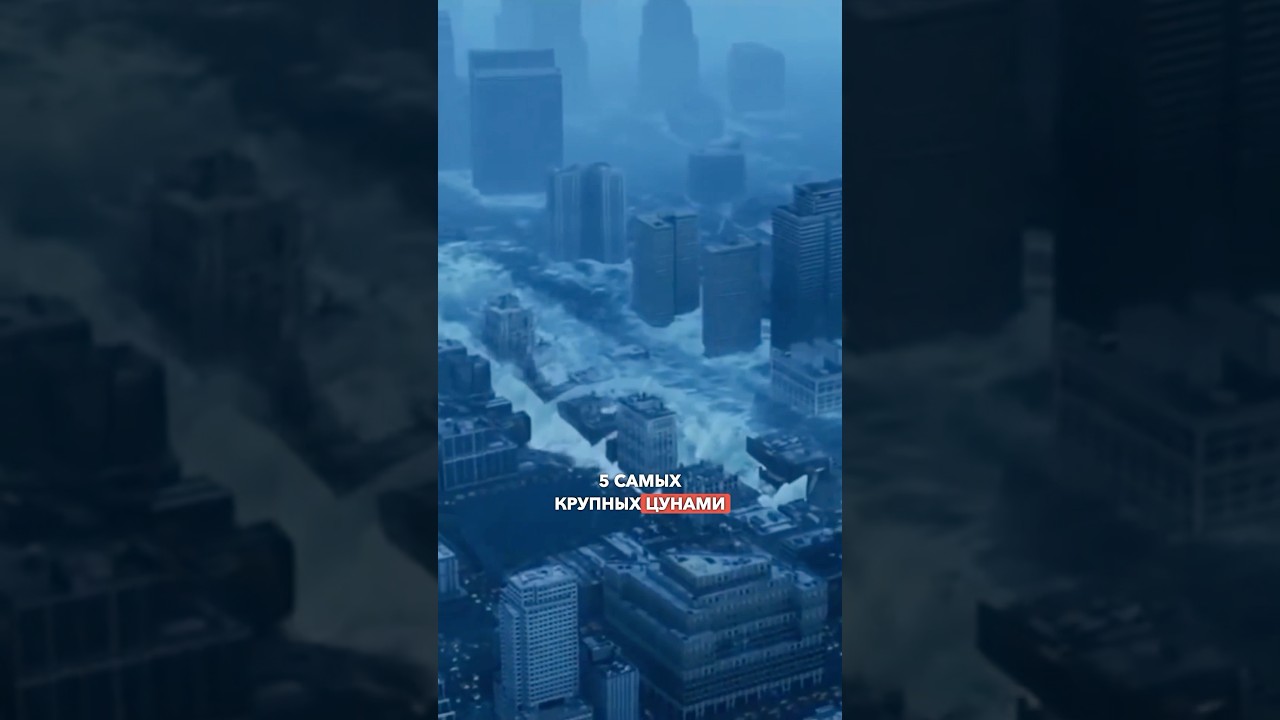 5 самых разрушительных цунами в истории #цунами #катастрофа #наводнение #япония #индонезия #сша