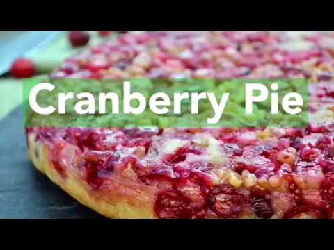 Cranberry Nantucket Pie 🍒: Simple 6-Ingredient Recipe