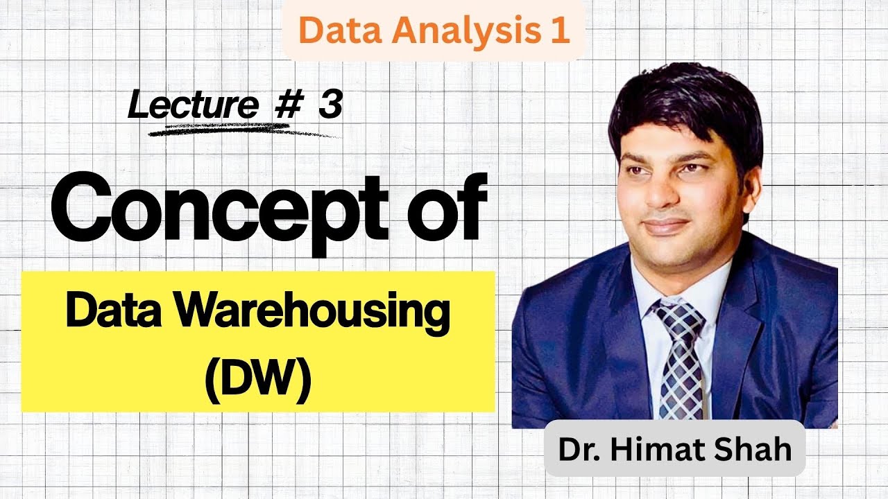 Data Warehousing & BI: Lecture 3 Overview π