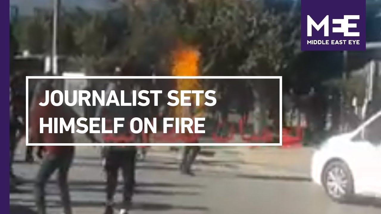 Tunisia Journalist Sets Himself on Fire to Protest Poor Living Conditions 🔥
