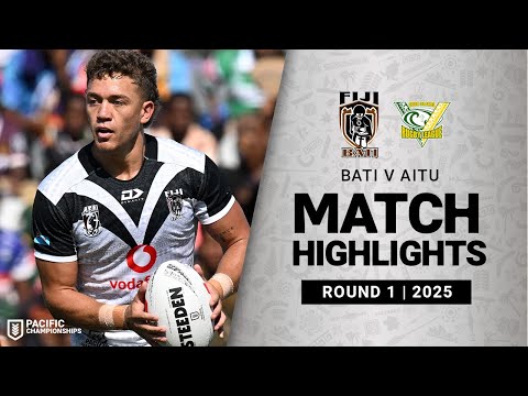 2025 Pacific Championships | Bati v Aitu | Match Highlights | Round 1