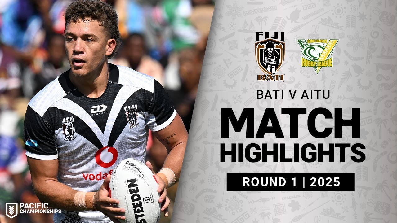 2025 Pacific Championships: Fiji Bati vs Cook Islands Aitu – Exciting Round 1 Highlights 🏉
