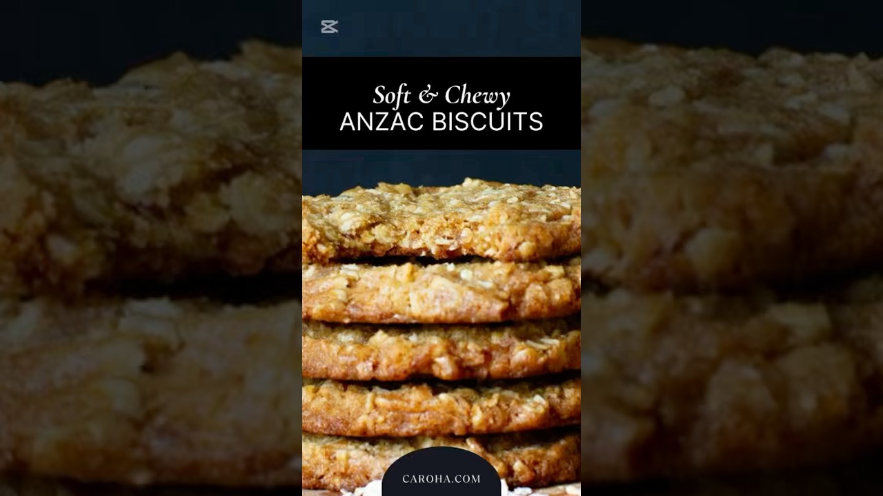 Easy and Tasty Anzac Biscuits 🍪