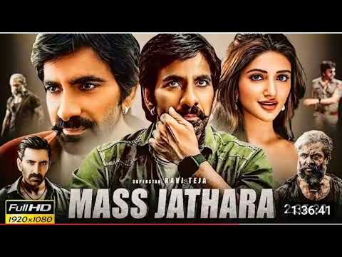 Mass Jathara (2025) | Full Action Movie | Ravi Teja | Shruti Haasan