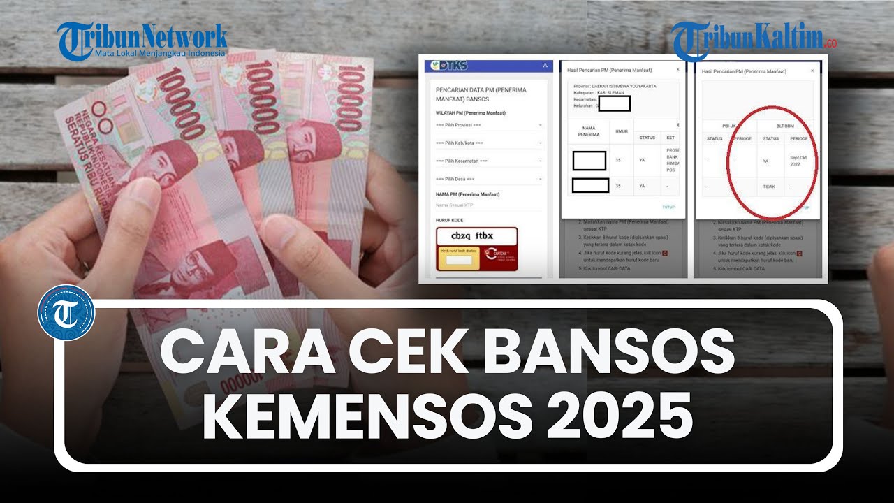 Cek Bansos Kemensos 2025: Daftar & Cek Status Lewat HP 📱