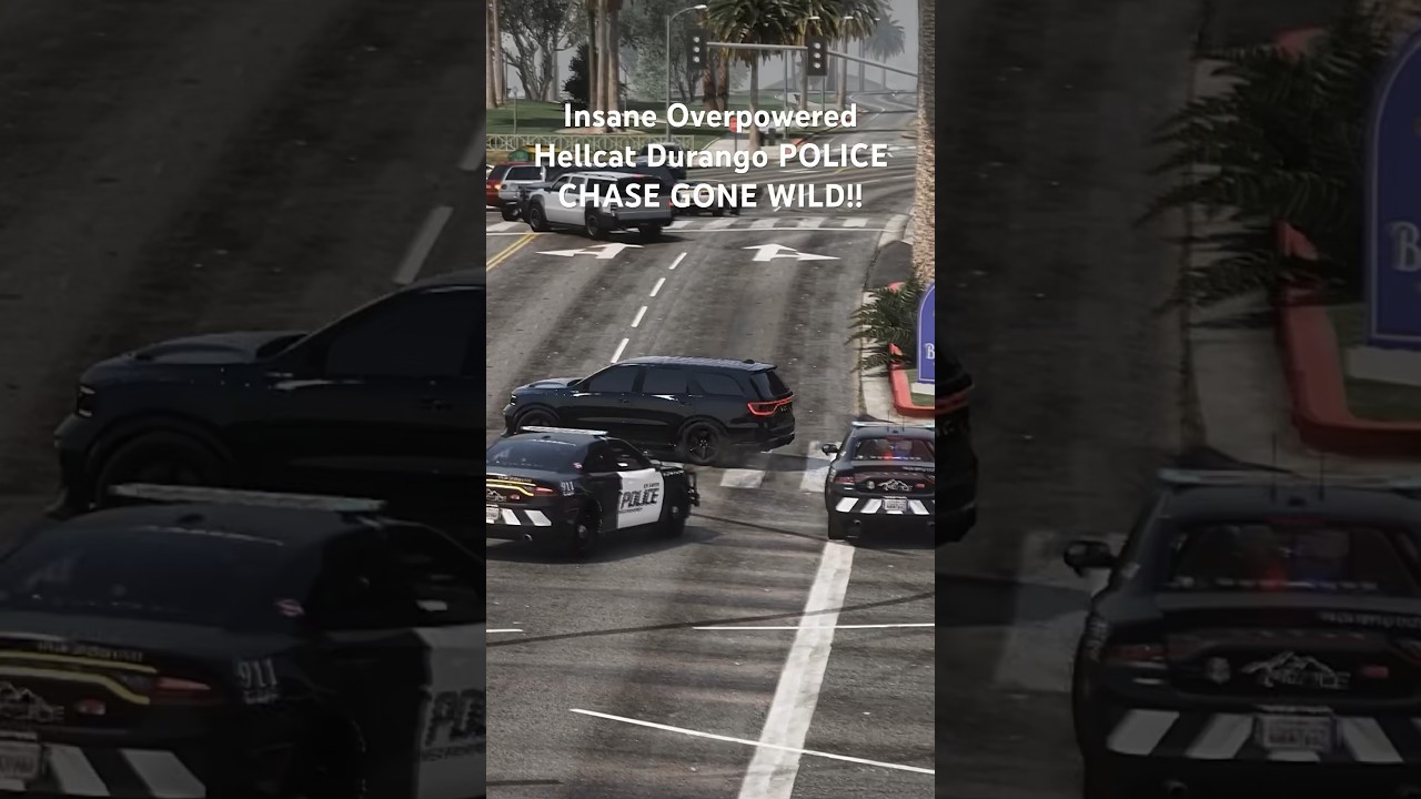 1300HP Blacked-Out Hellcat Durango 🚗