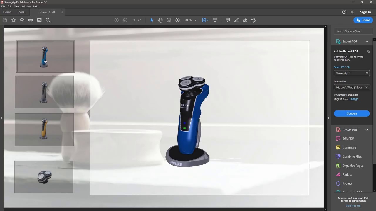 Getting Started with 3D PDF