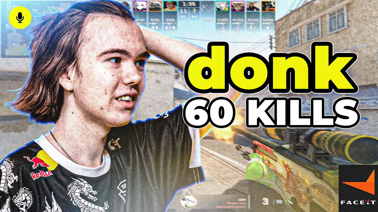 CS2 POV | Donk On Fire🔥 with 60 Kills on Dust2