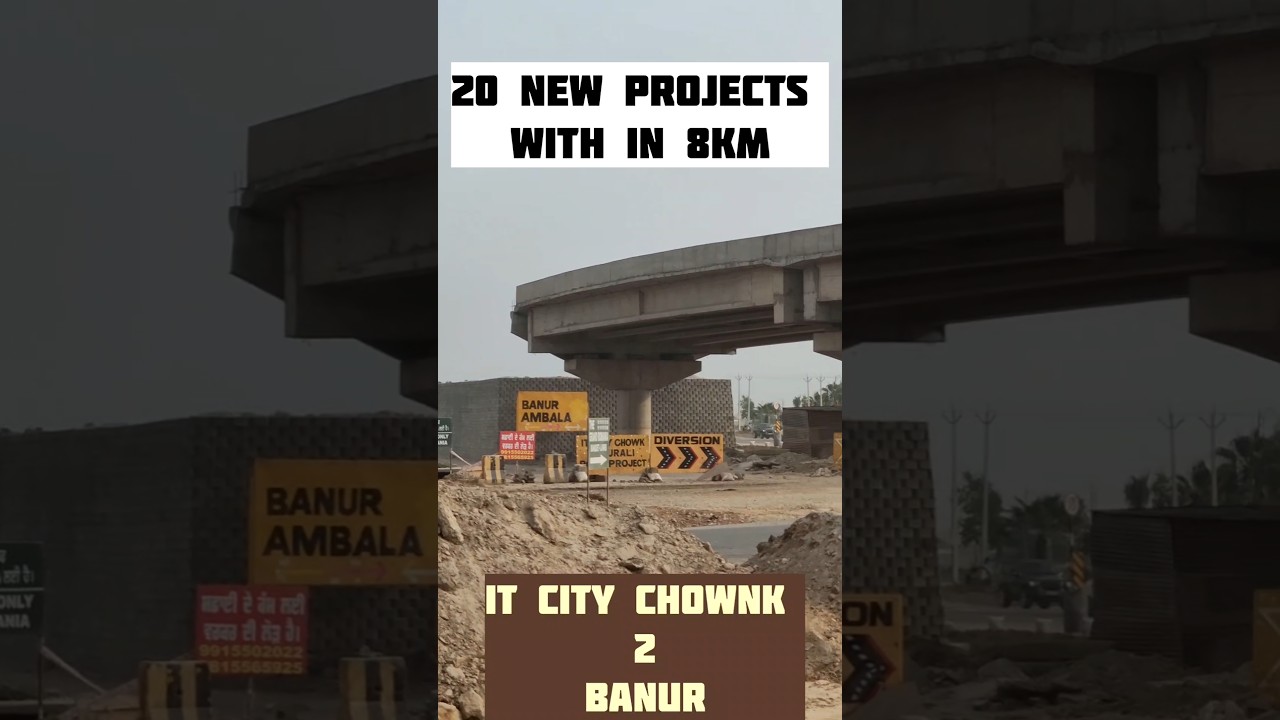 20 New Real Estate Projects from IT City Chowk to Banur