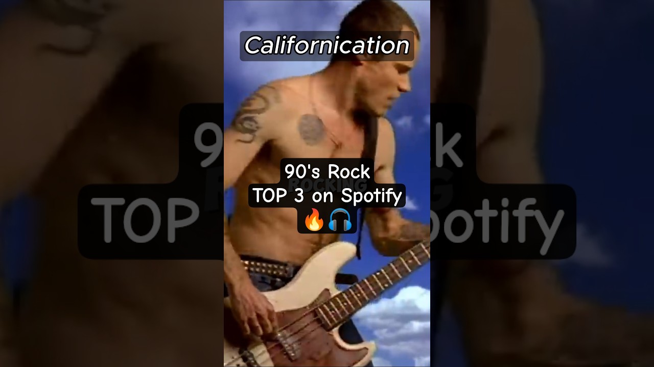 TOP 3 US Rock Anthems of the 90s - Spotify Most Streamed ๐ง๐ฅ