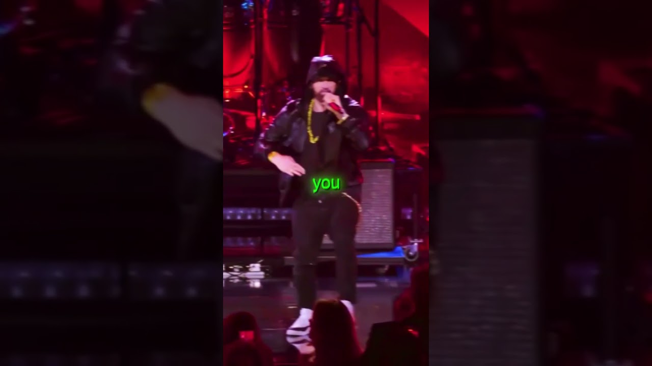 Eminem Rap God Live Performance 🎤