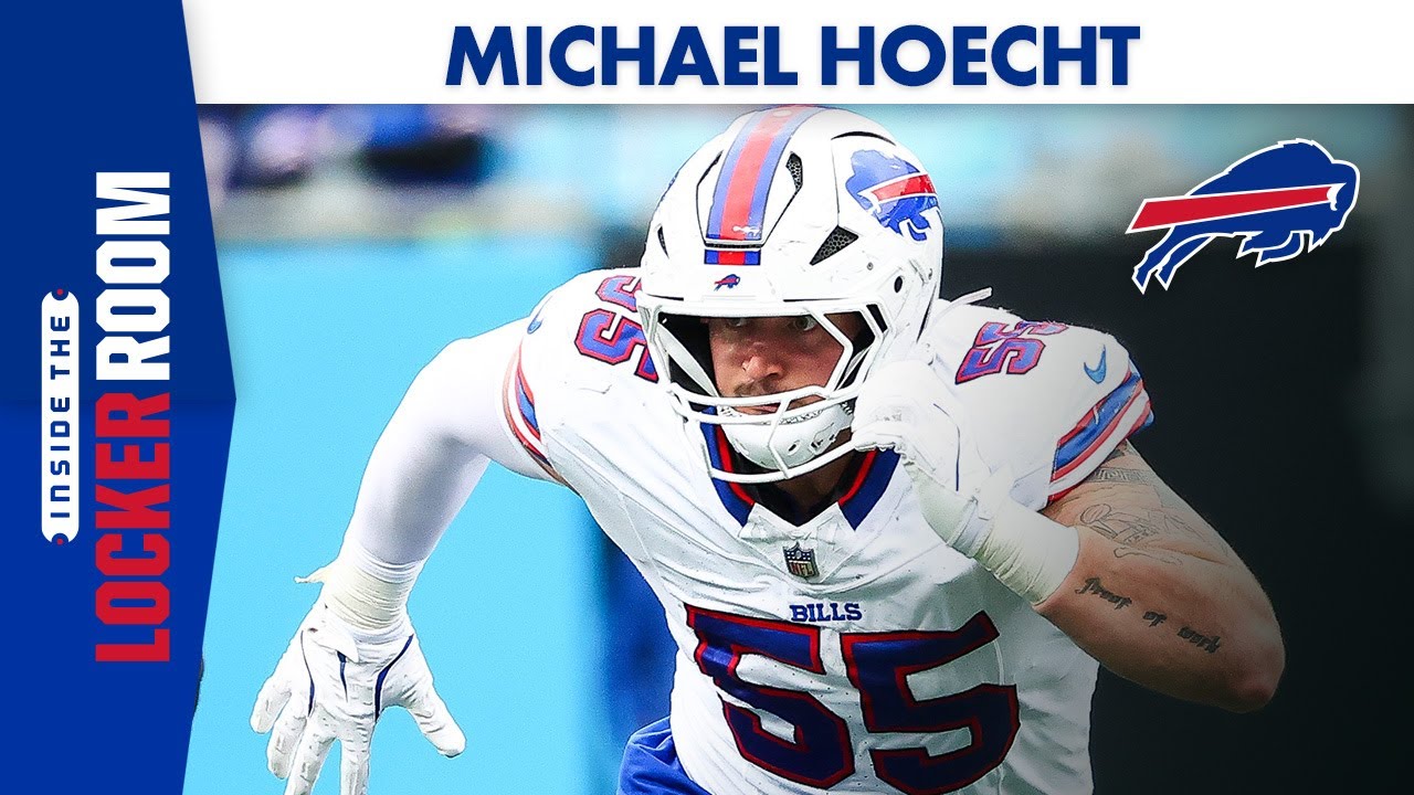 Michael Hoecht Excited to Be Back After Big Win with Bills 🏈