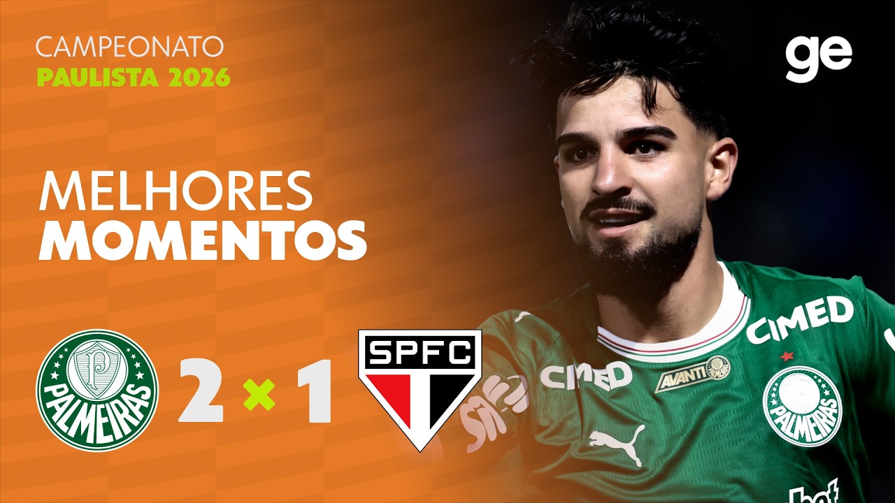 PALMEIRAS 2 X 1 SÃO PAULO | MELHORES MOMENTOS | CAMPEONATO PAULISTA | sportv